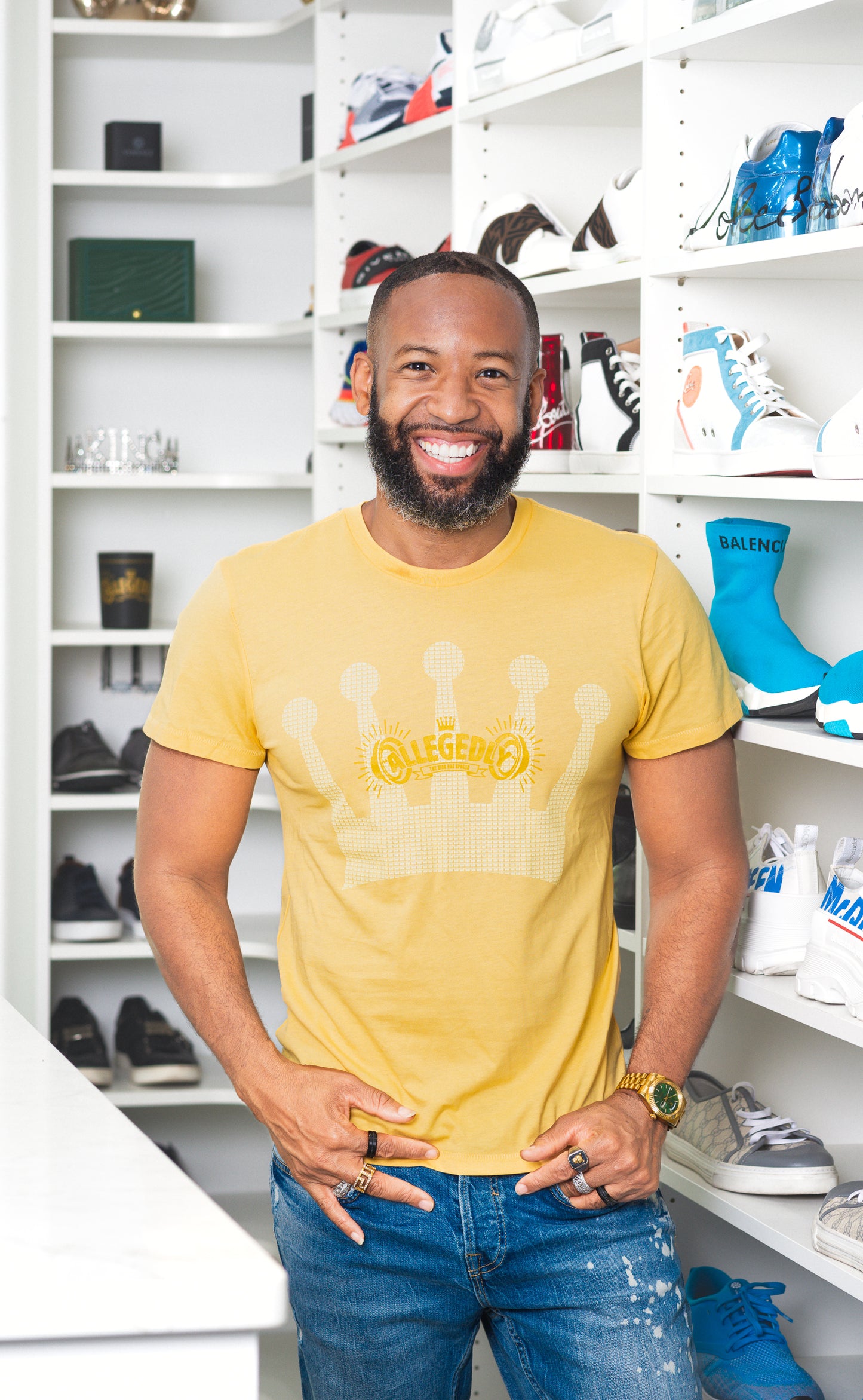 Allegedly Golden Crown Unisex Tee